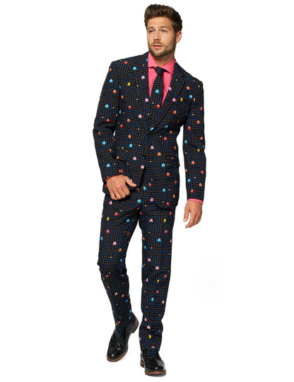 Kostým pán Pac-Man proti mužovi