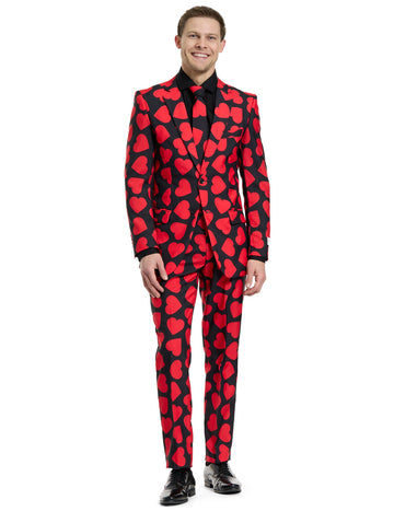 Kostým pán King of Coeurs Man proti