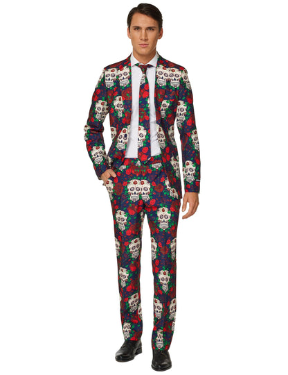 Kostým pán Skull Day of the Dead Homme Suitmeister