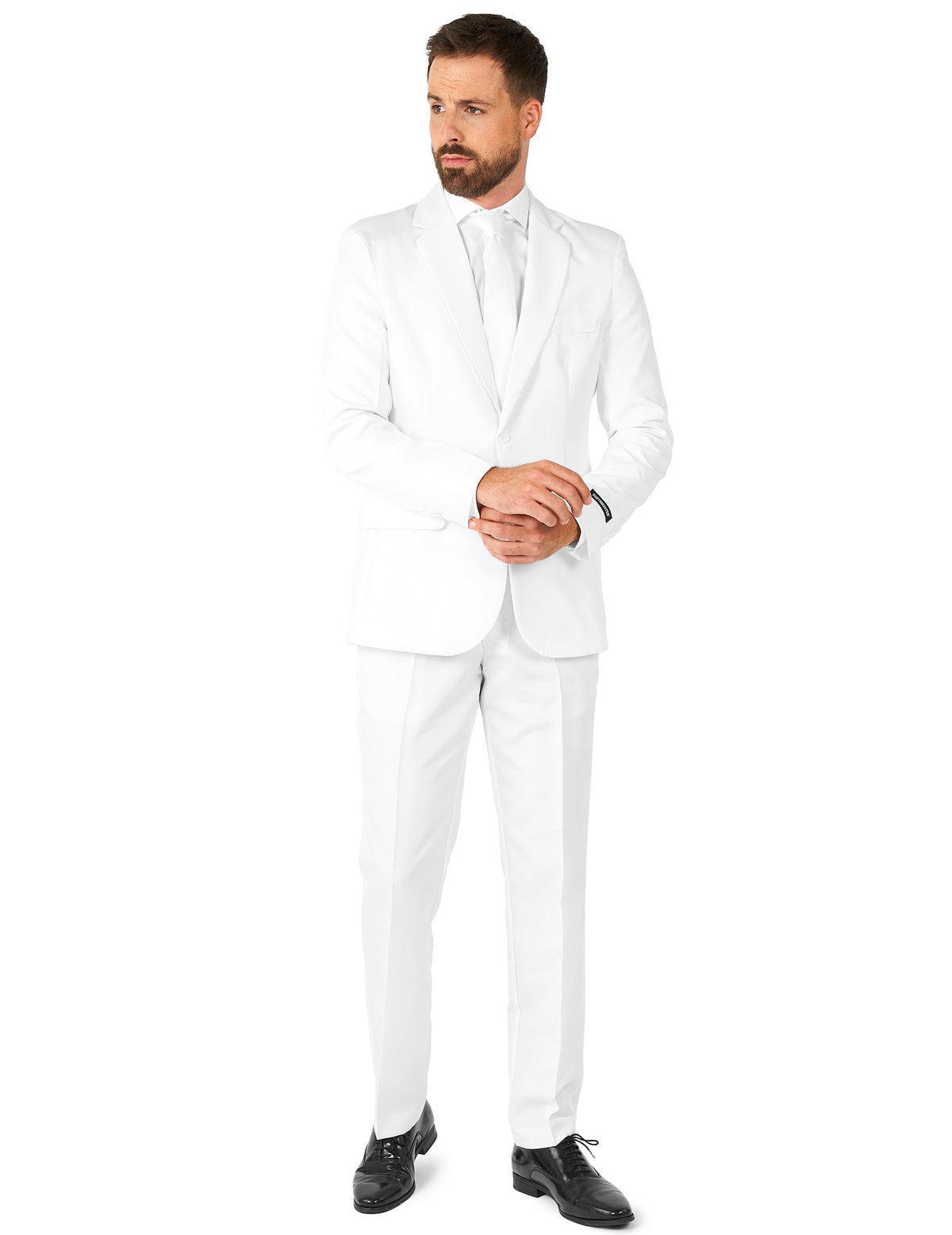 Pánsky biely oblek Mr. Solid Suitmeister™