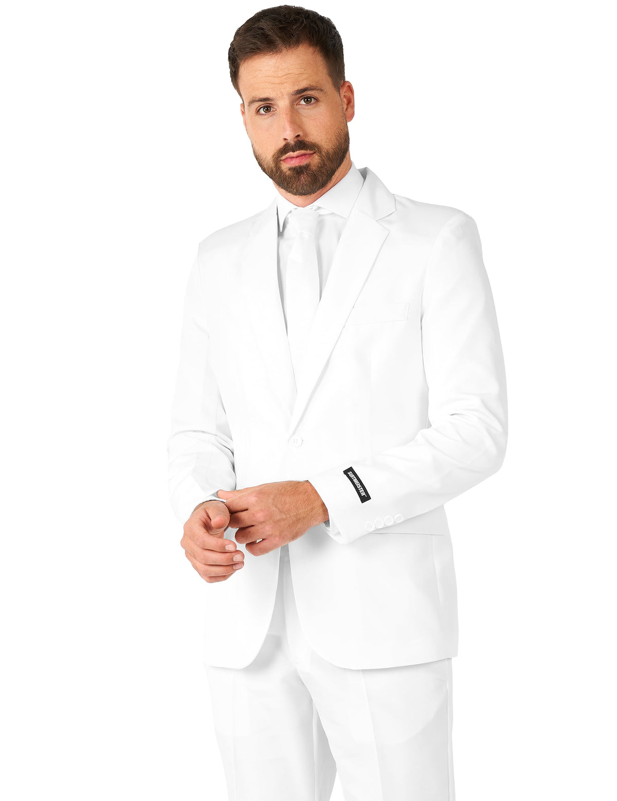 Pánsky biely oblek Mr. Solid Suitmeister™
