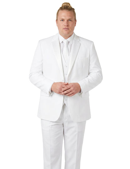 Costume Mr. Solid blanc homme Suitmeister™