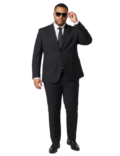 Pánsky čierny oblek Suitmeister™ Mr. Solid