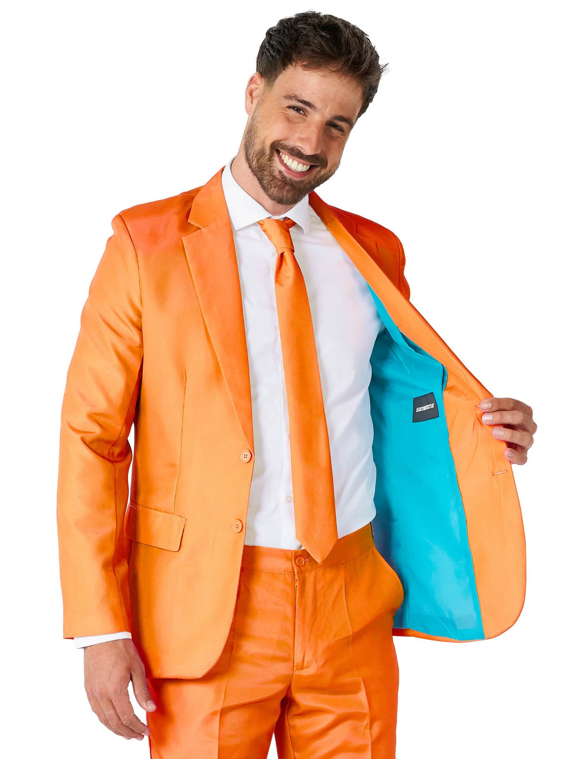 Pánsky oranžový oblek Mr. Solid Suitmeister™