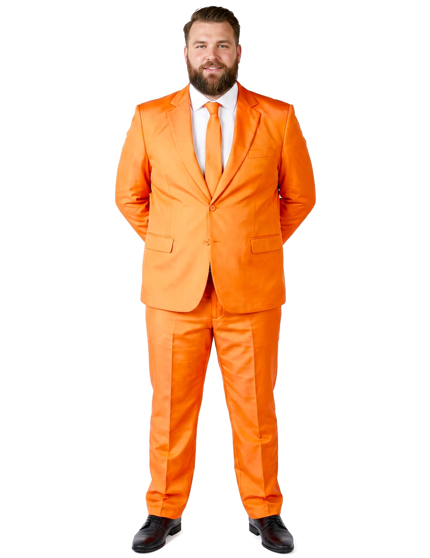 Costume Mr. Solid orange homme Suitmeister™