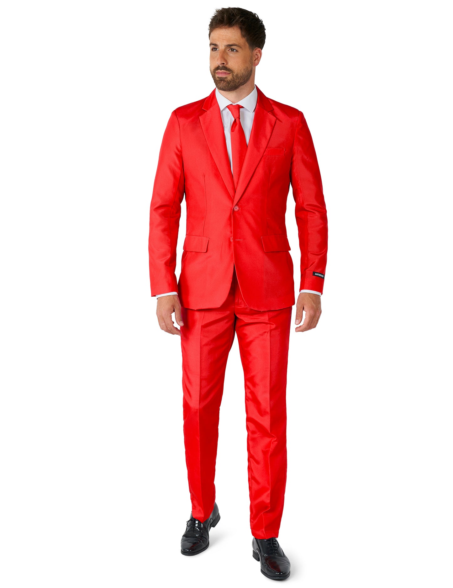 Pánsky červený oblek Mr. Solid Suitmeister™