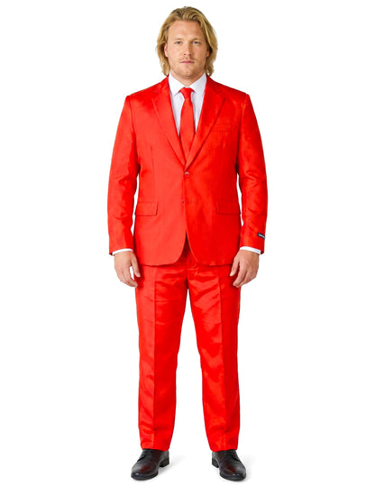 Pánsky červený oblek Mr. Solid Suitmeister™