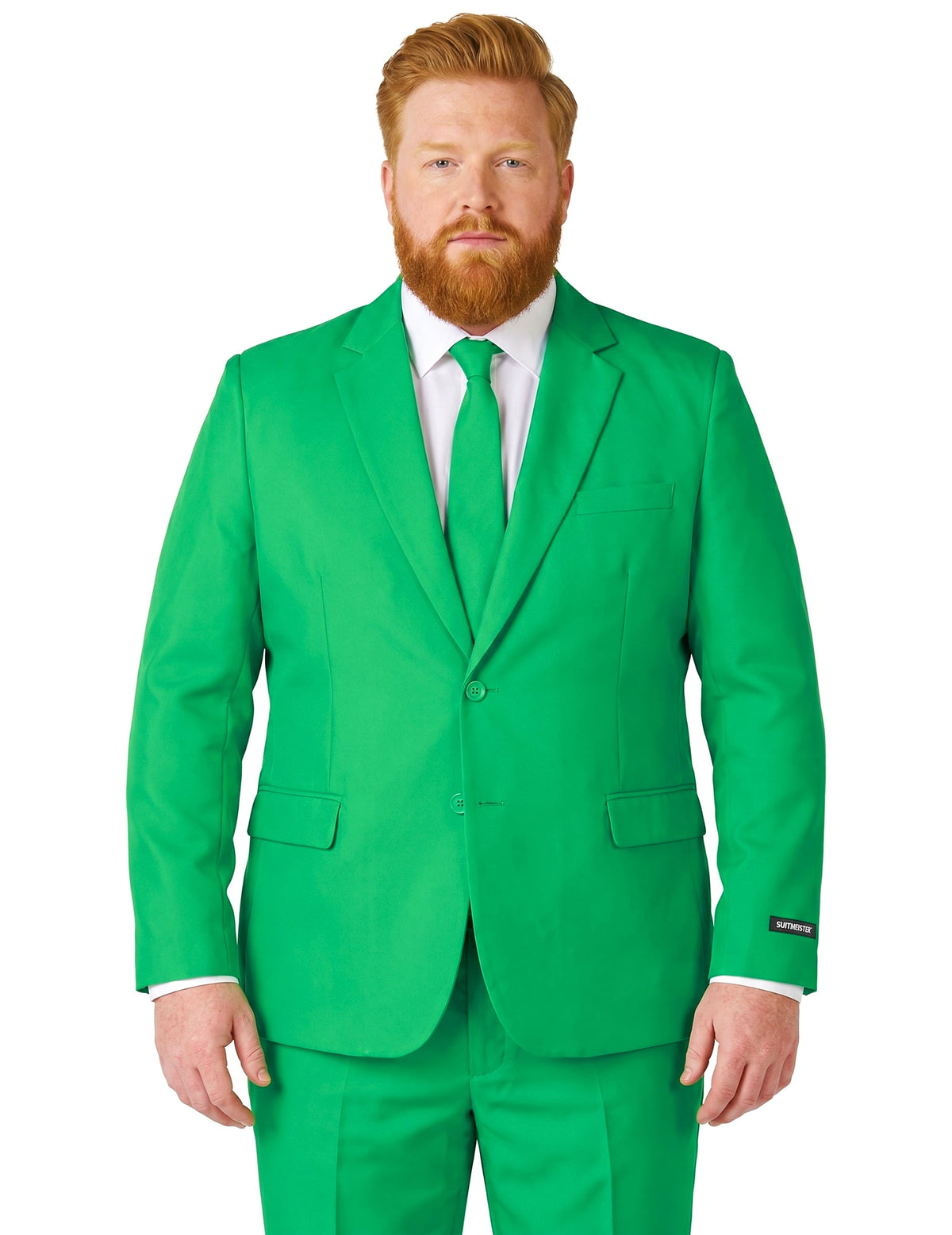 Pánsky zelený oblek Mr. Solid Suitmeister™
