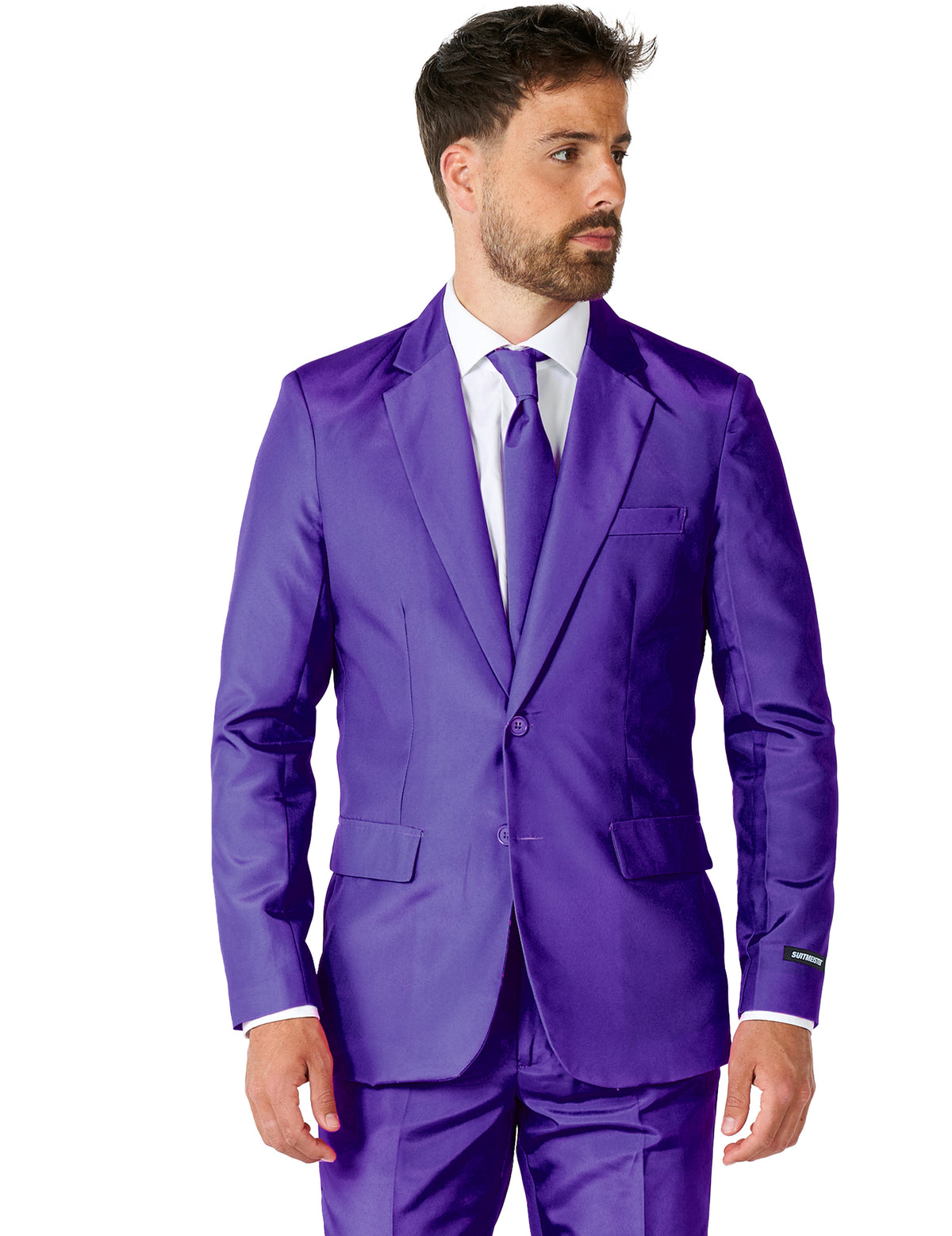 Pánsky fialový oblek Mr. Solid Suitmeister™
