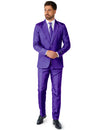 Pánsky fialový oblek Mr. Solid Suitmeister™