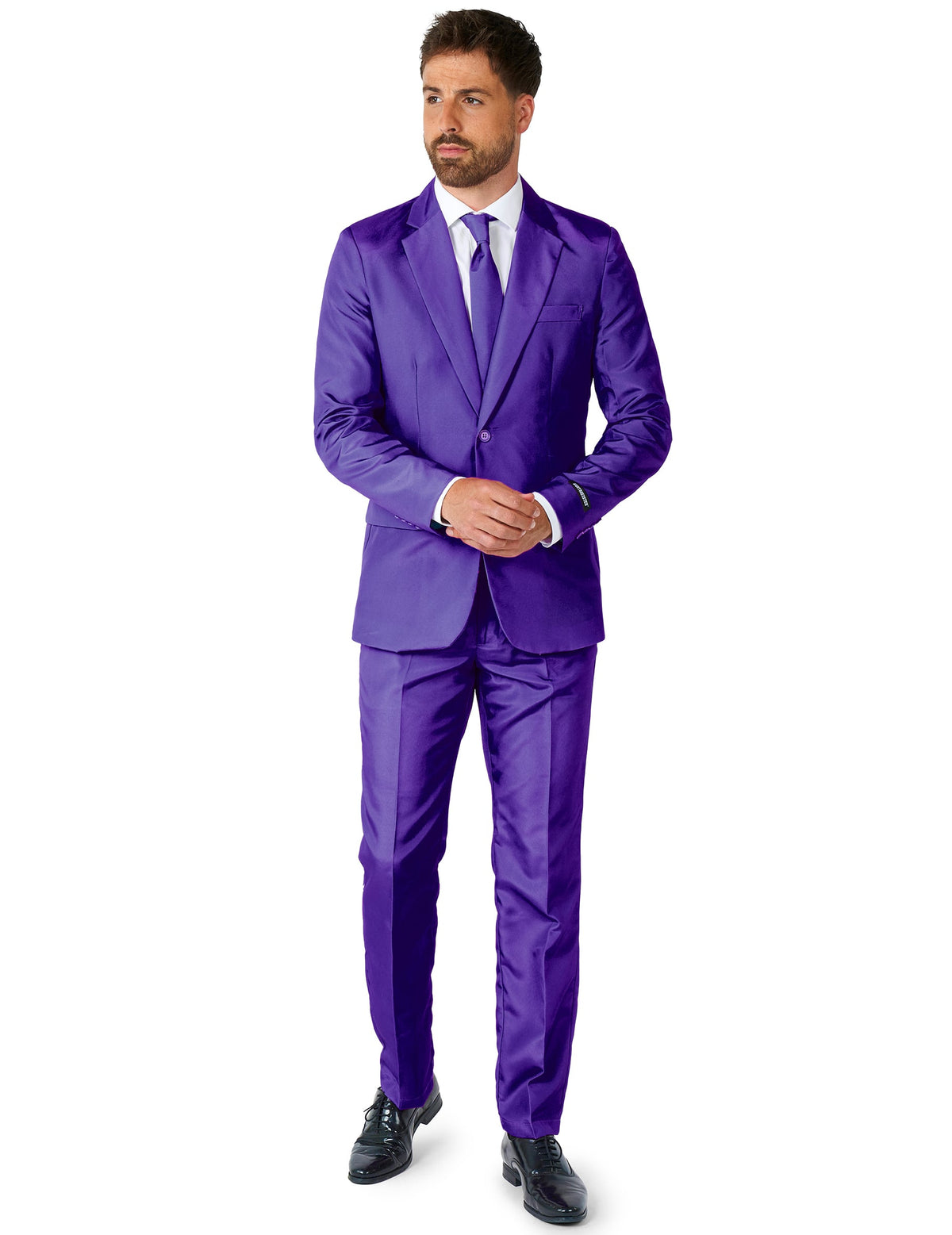 Pánsky fialový oblek Mr. Solid Suitmeister™