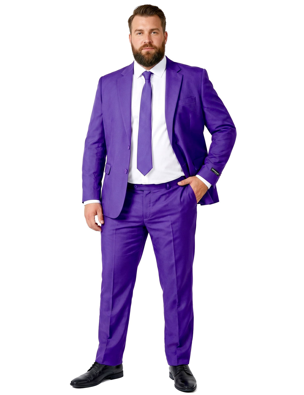 Pánsky fialový oblek Mr. Solid Suitmeister™