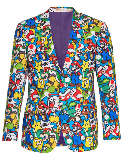 Kostým pán Super Mario Adult protiklady