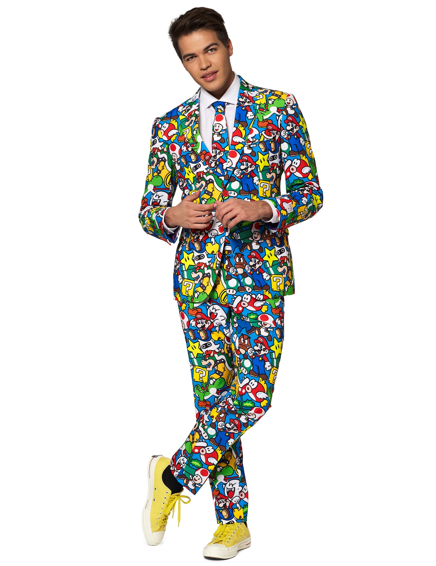 Kostým pán Super Mario Adult protiklady