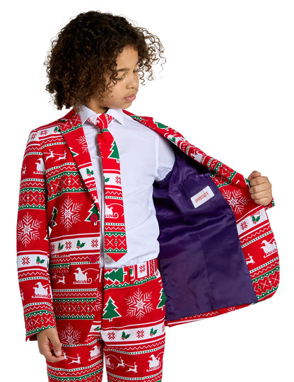 Kostým pán Winterwonderland protikladmi adolescentov