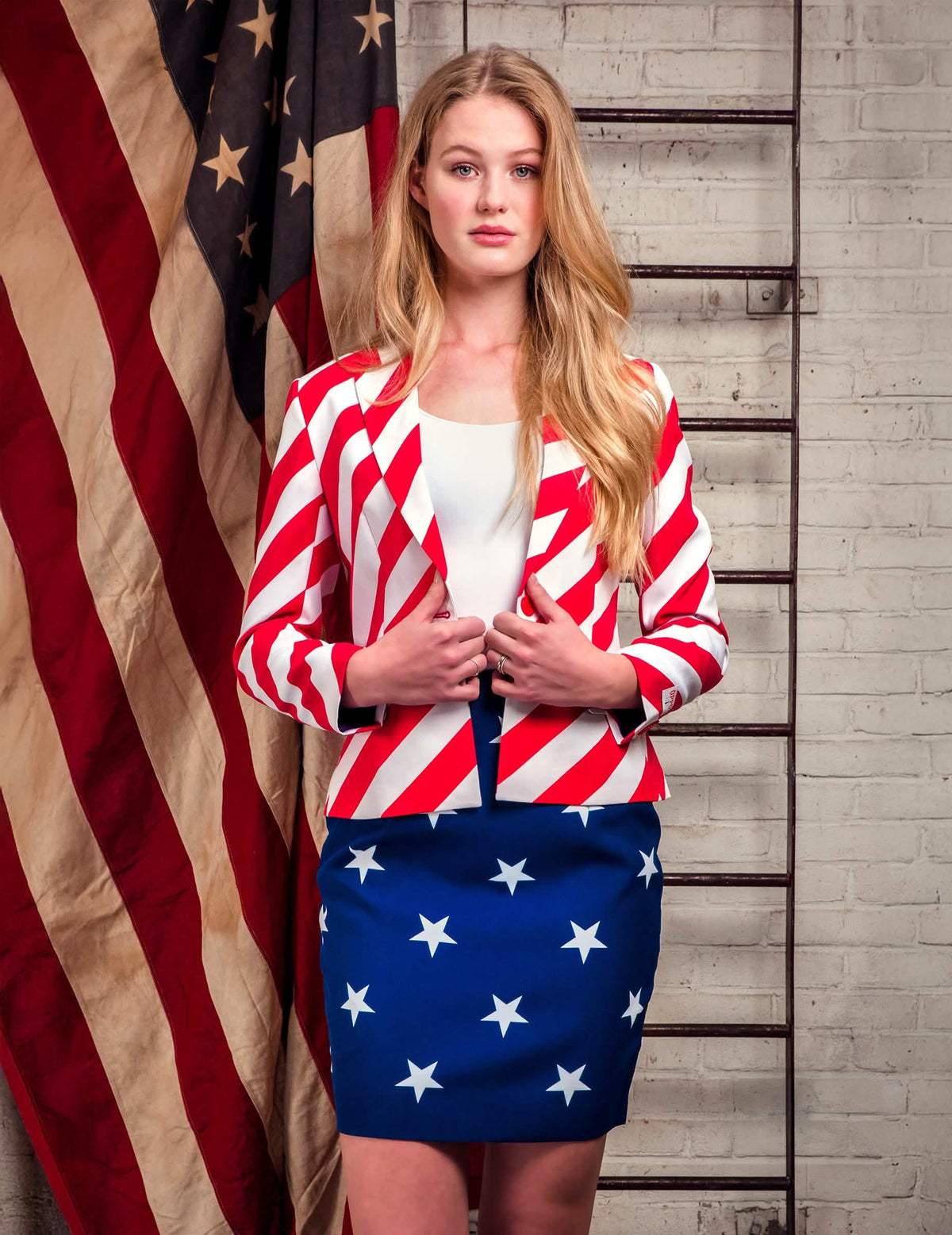 Prehľad rozsahu kostýmu Mrs. America Opposuits pre žena