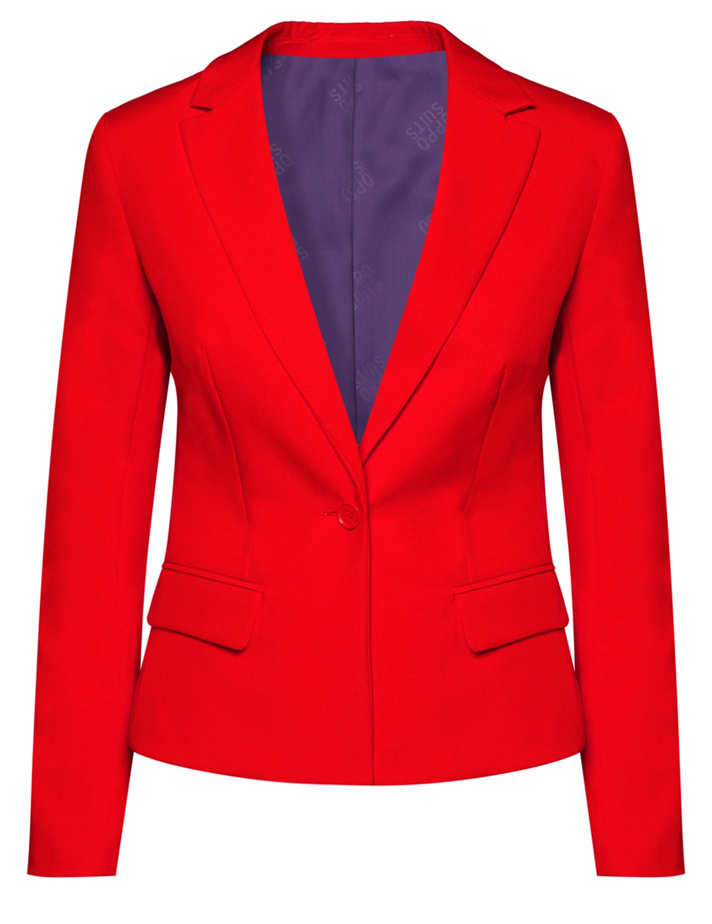 Pani Costume. Červená protiponovaná žena