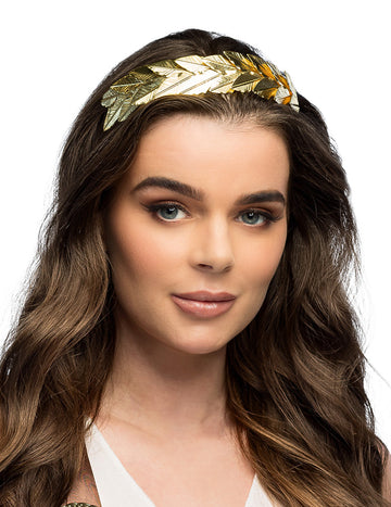 Kovový zlatý vavrín