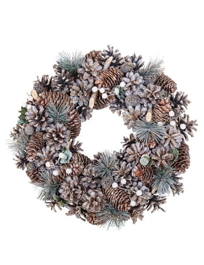 Vianočný veniec Začarovaného lesa 35 cm k prírodným živlom