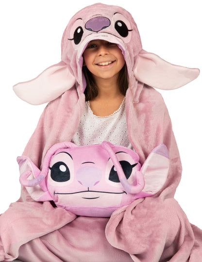 Vankúš na kokonovanie s anjelskou hlavou Lilo & Stitch™