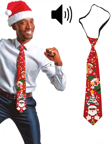 Hudobná vianočná kravata