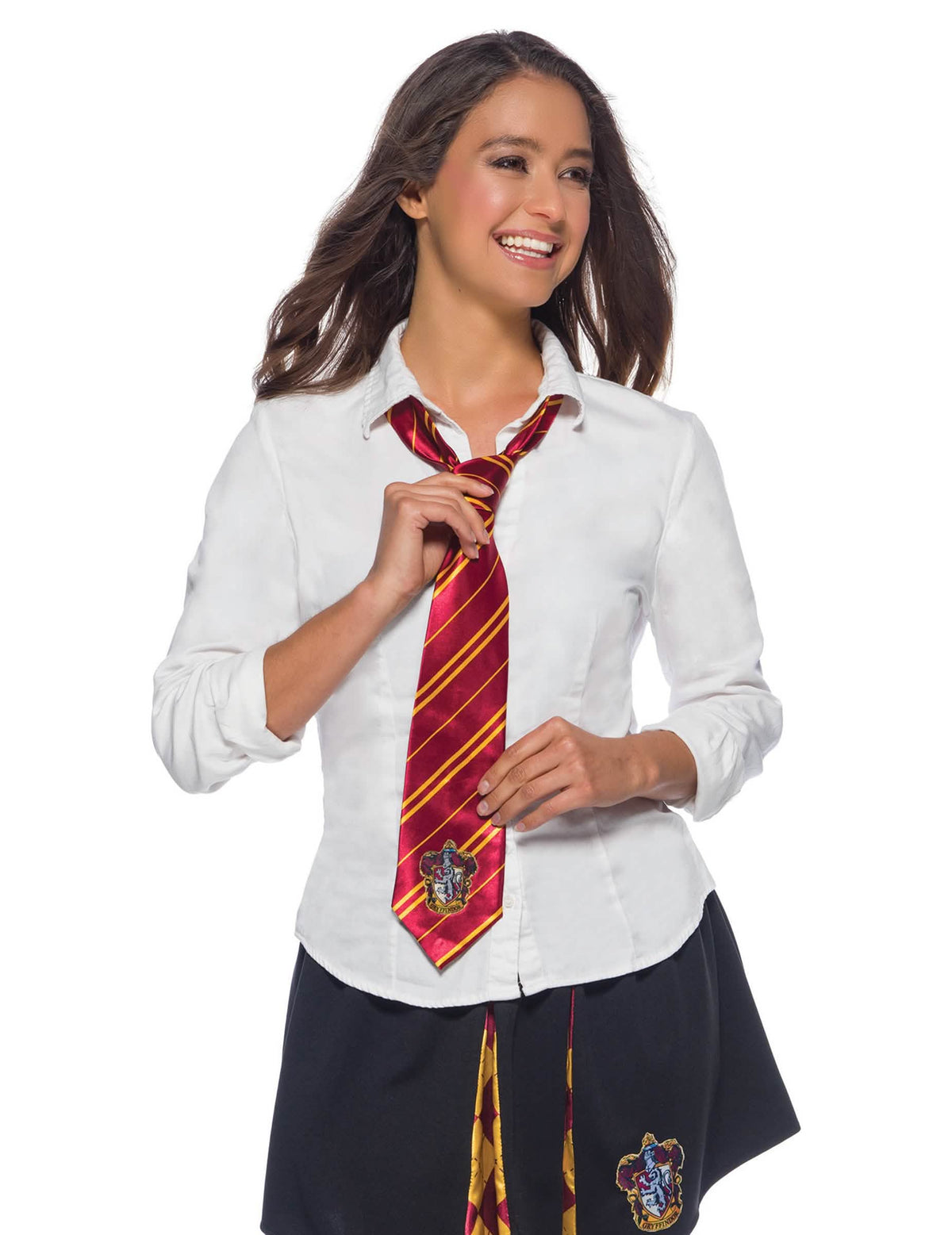 Kravata Gryffindor Harry Potter™ pre dospelého červená a zlatá s erbom