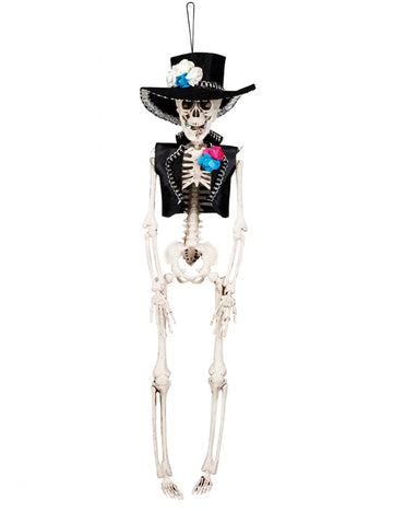 Mexický ženatý visiaci dekoráciu 40 cm dia de los Muertos