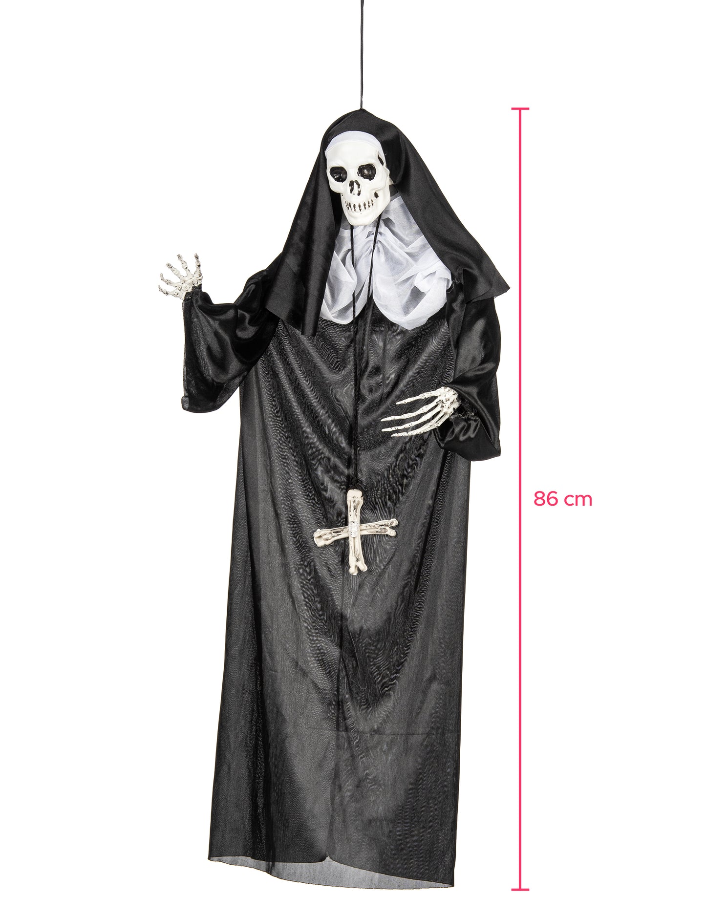 Dimensions de la décoration à suspendre nonne