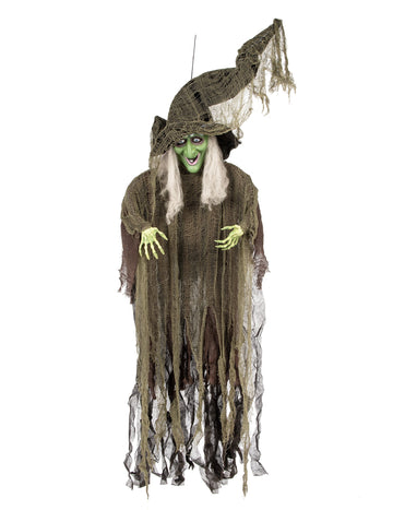 Dekorácia na visenie čarodejnice 190 cm Halloween