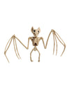 Décoration à suspendre squelette chauve-souris pour Halloween beige