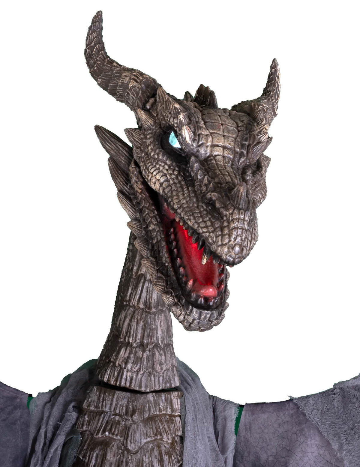 Animovaná dekorácia ohňochrliaci drak 200 x 187 cm