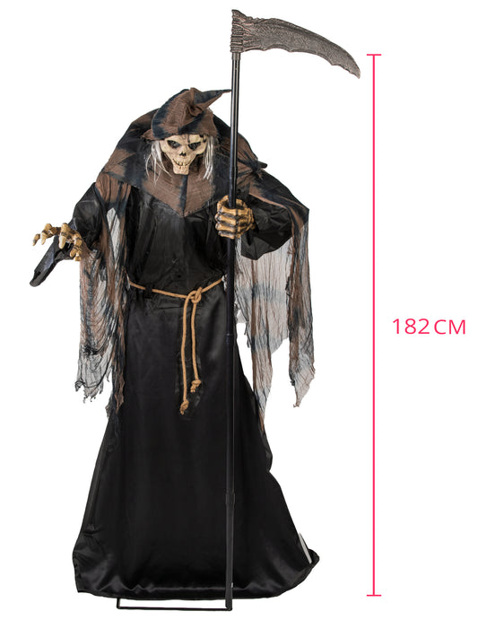 Animovaný dekoračný gigant Reaper 182 cm