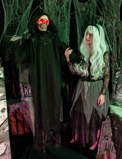 Animovaný zvuk a ľahká dekorácia Dazed Demon 165 cm