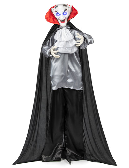 Animovaný zvuk a svetlo dekorácie upír s úsmevom 165 cm