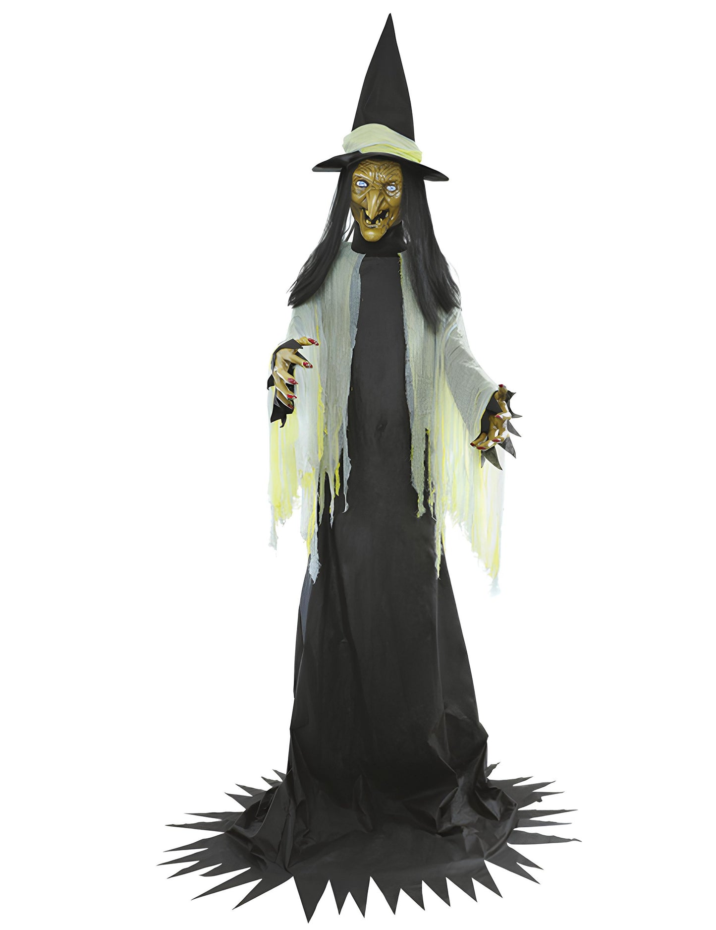 Animovaný dekoračný gigant čarodejnica xxl 300 cm