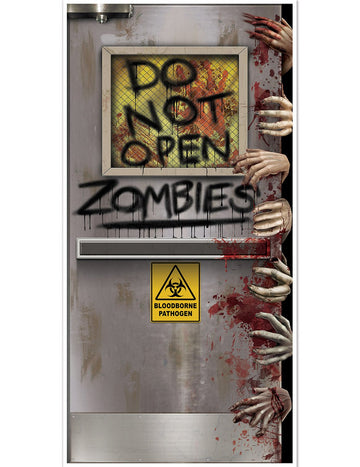 Zombie laboratórne dekorácie 76 x 152 cm