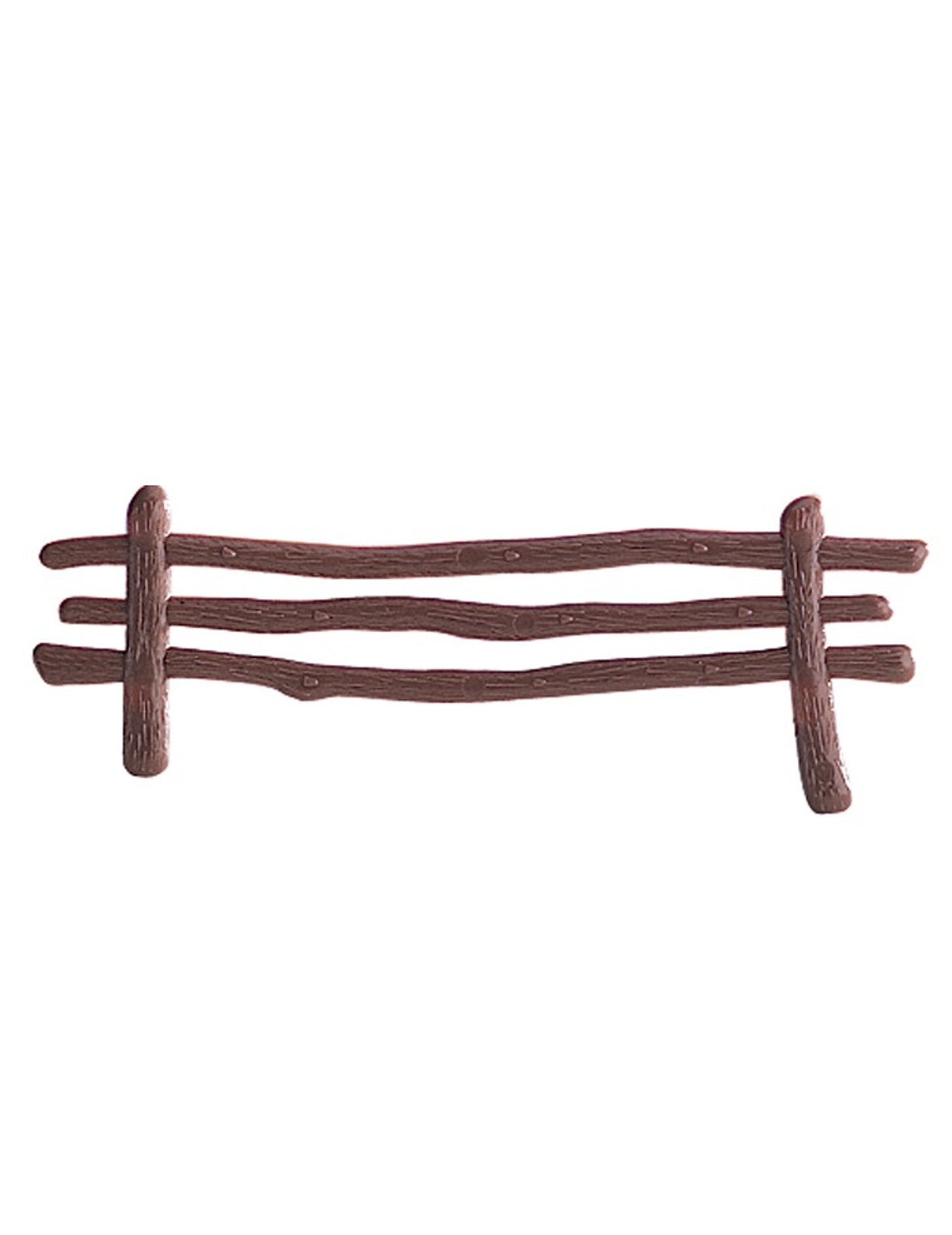 Dekorácia na tortu v tvare hnedého plota 13 x 3 cm pre protokol