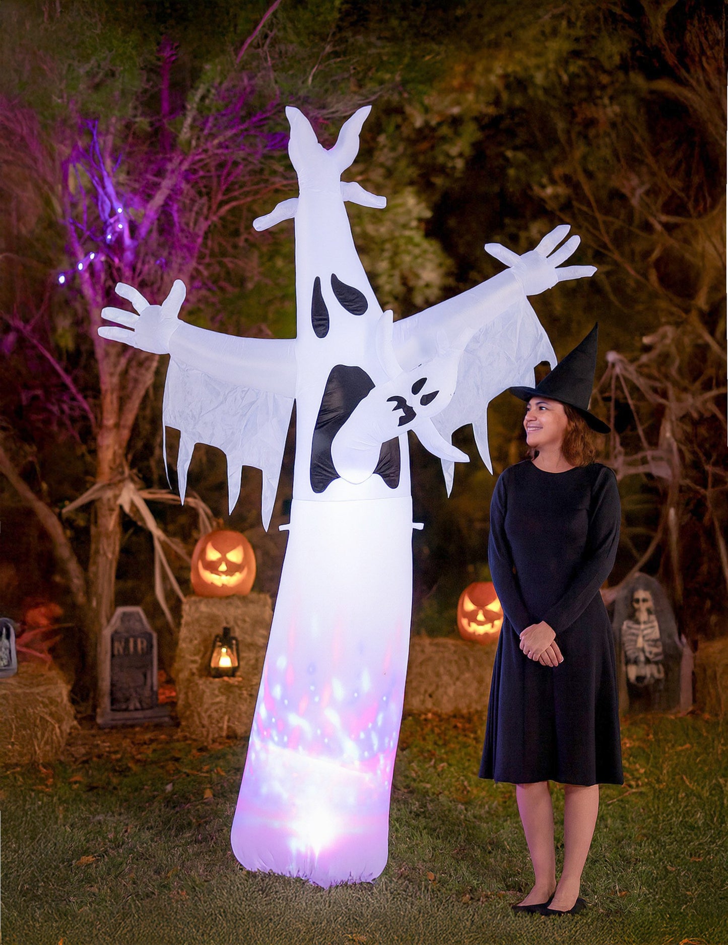 Vytie duchov nafukovacie dekorácie 245 cm