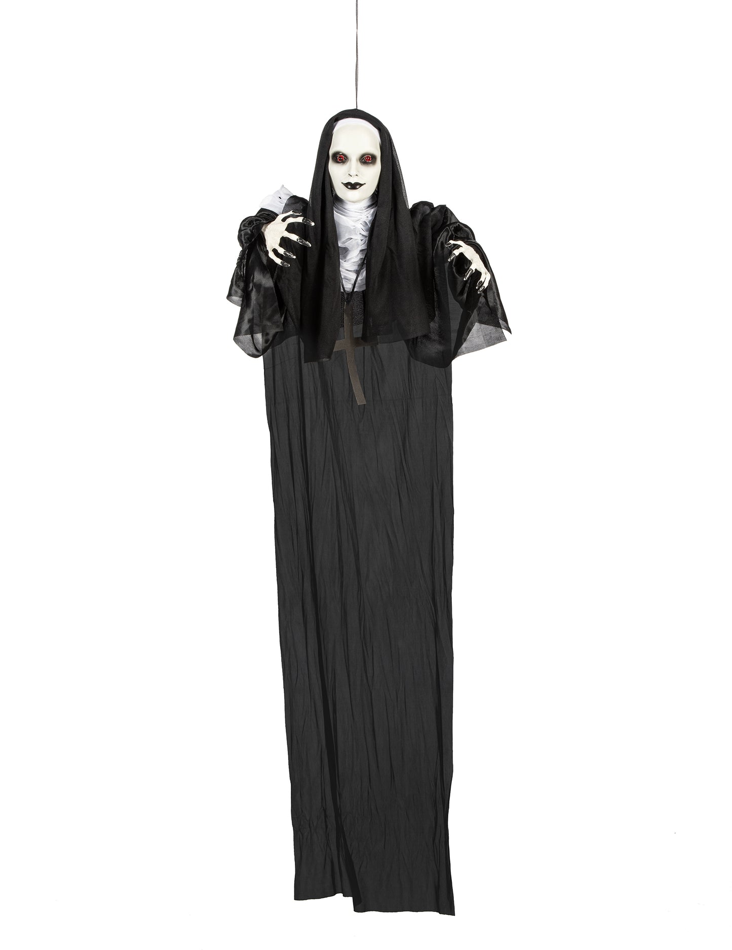 Závesná svietiaca dekorácia mníška 120 cm 