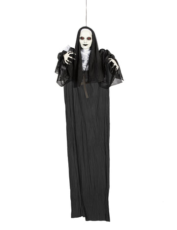 Závesná svietiaca dekorácia mníška 120 cm 