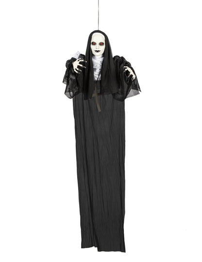 Závesná svietiaca dekorácia mníška 120 cm 