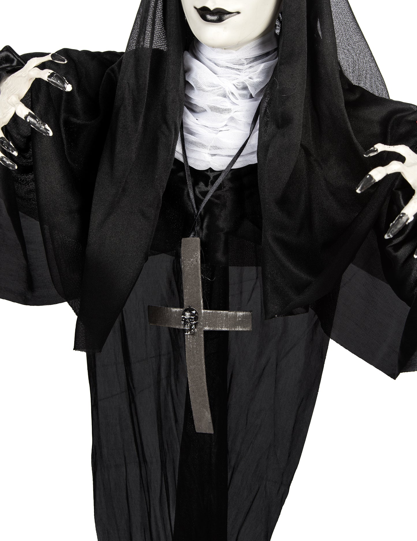 Závesná svietiaca dekorácia mníška 120 cm 