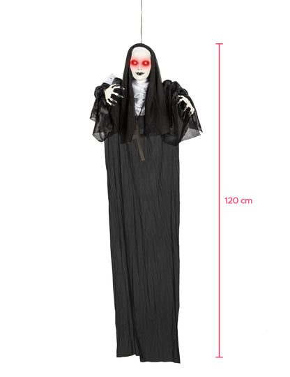 Závesná svietiaca dekorácia mníška 120 cm 