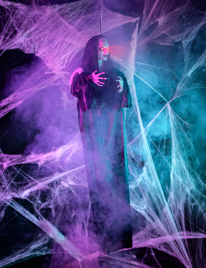 Závesná svietiaca dekorácia mníška 120 cm 