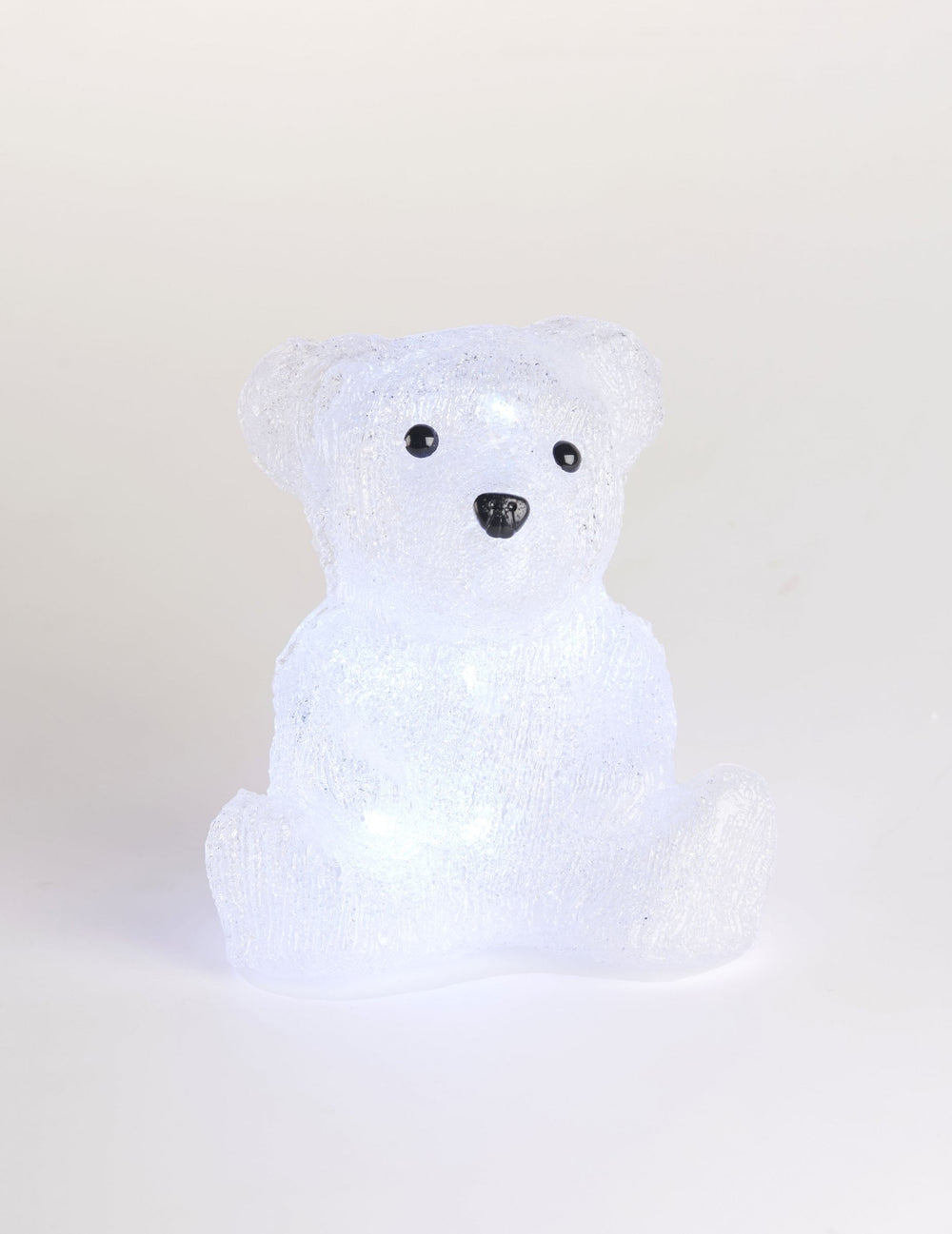Décoration lumineuse ours polaire 16 led blanc froid