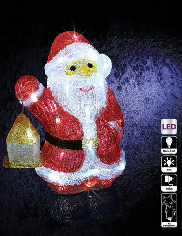 Vianočná svetelná dekorácia 30 cm LED napájané zo siete