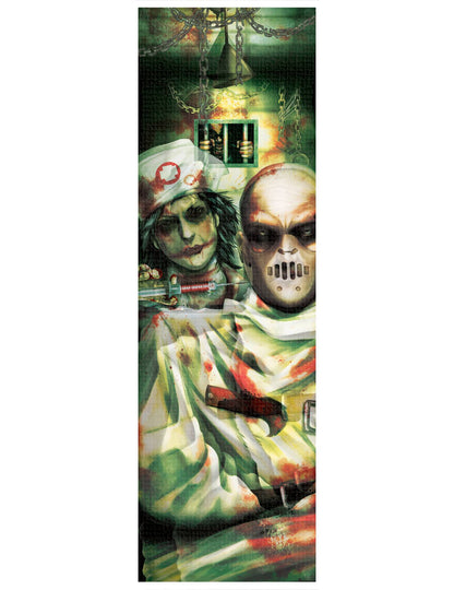 Zombie sestra na stenu dekorácie