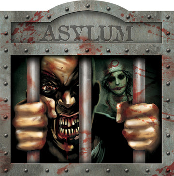 Halloweenská dekorácia azylovej steny