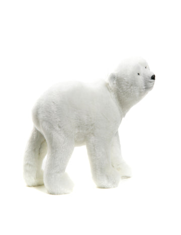 Fleece Bear Decoration 17 cm