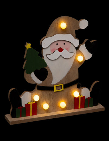 Svetelná dekorácia Santa Claus 25 cm 